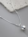 thumb 925 Sterling Silver Ball Minimalist Necklace 2