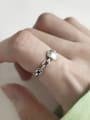 thumb 925 Sterling Silver  Vintage Chain  free size Ring 0