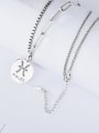 thumb 925 Sterling Silver Constellation Vintage Necklace 3