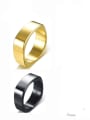 thumb Stainless steel Geometric Minimalist Band Ring 0