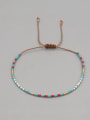thumb Multi Color Glass beads Bohemia Handmade Weave Bracelet 3