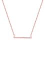 thumb 925 Sterling Silver Geometric Necklace 0