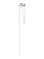 thumb 925 Sterling Silver Tassel Minimalist Threader Earring( Single-Only One) 0