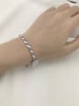 thumb Vintage Sterling Silver With Antique Silver Plated Vintage Round Bracelets 3