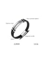 thumb Stainless steel Weave Hip Hop Set Bangle 2