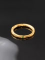 thumb 925 Sterling Silver Round Vintage Band Ring 1