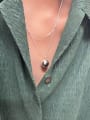 thumb 925 Sterling Silver  Smooth Bell Minimalist Necklace 1