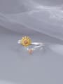 thumb 925 Sterling Silver Flower Trend Band Ring 2
