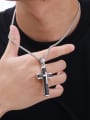 thumb Stainless steel Cross Minimalist Regligious Necklace 1