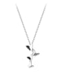 thumb 925 Sterling Silver Butterfly Minimalist  Pendant Necklace 4