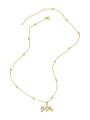 thumb Brass Cubic Zirconia Letter Vintage  Heart Pendant Necklace 3