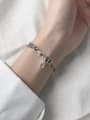 thumb Vintage Sterling Silver With Vintage Hollow Geometric Chain  Bracelets 1