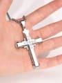thumb Stainless steel Cross Minimalist Long Strand Necklace 4