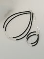 thumb 925 Sterling Silver Bead Minimalist Beaded Necklace 0