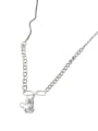 thumb Vintage Sterling Silver With Platinum Plated Cute Mickey Mouse Necklaces 0