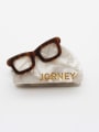 thumb Cellulose Acetate Vintage Geometric Zinc Alloy Jaw Hair Claw 1