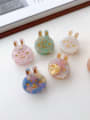 thumb Cellulose Acetate Cute Animal Alloy Multi Color Jaw Hair Claw 2