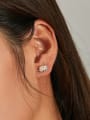 thumb 925 Sterling Silver Enamel Animal Trend Stud Earring 1