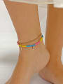 thumb Stainless steel  Letter Trend  Anklet 1