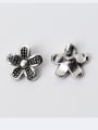 thumb 925 Sterling Silver With Vintage Flowers Pendant Diy Accessories 3
