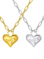 thumb Stainless steel Heart Vintage Necklace 2