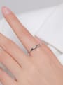thumb 925 Sterling Silver Star Minimalist Couple Ring 2