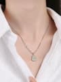 thumb 925 Sterling Silver Irregular Minimalist Necklace 1