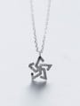 thumb 925 Sterling Silver Five-pointed star Minimalist Necklace 0