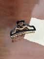 thumb Cellulose Acetate Minimalist Geometric Alloy Jaw Hair Claw 2