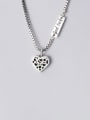 thumb 925 Sterling Silver Heart letter  Ethnic Necklace 2