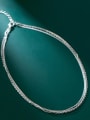 thumb 925 Sterling Silver Minimalist Multi Strand Necklace 2