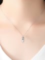thumb 925 Sterling Silver creative lucky whistle Pendant Necklace 1