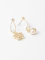 thumb Alloy With Imitation Gold Plated Fashion Irregular Drop Earrings 1