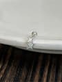 thumb 925 Sterling Silver Star Minimalist Stud Earring 2