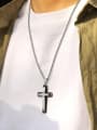 thumb Stainless steel Cross Hip Hop Regligious Necklace 1