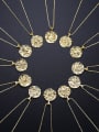 thumb Brass Constellation Vintage Pendant Necklace 2