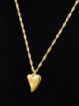 thumb Titanium Steel Heart Minimalist Necklace 1
