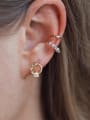 thumb 925 Sterling Silver Geometric Minimalist Stud Earring 1