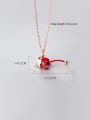 thumb 925 Sterling Silver With  Rose Gold Plated Cute Mouse  Necklaces 3