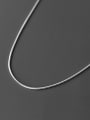 thumb 925 Sterling Silver Minimalist Snake Chain 3