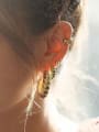 thumb Copper Irregular Minimalist Stud Earring 1