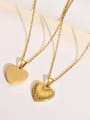 thumb Stainless steel Heart Minimalist Necklace 4
