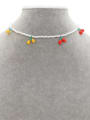 thumb Miyuki Millet Bead Multi Color Flower Bohemia  handmade Weave Necklace 1