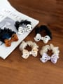 thumb Cellulose Acetate Trend Bowknot Multi Color Hair Rope 1