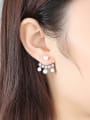 thumb Copper Imitation Pearl Friut Cherry  Minimalist Stud Earring 1