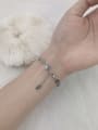 thumb Vintage Sterling Silver With Platinum Plated Fashion Smiley  Bracelets 2