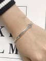 thumb Vintage  Sterling Silver With Antique Silver Plated Vintage Geometric Bracelets 2