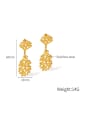 thumb Stainless steel Leaf Trend Earring 2