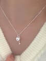 thumb 925 Sterling Silver Key Trend Necklace 2