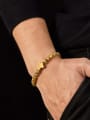 thumb Stainless steel Bead Cross Hip Hop Adjustable Bracelet 1